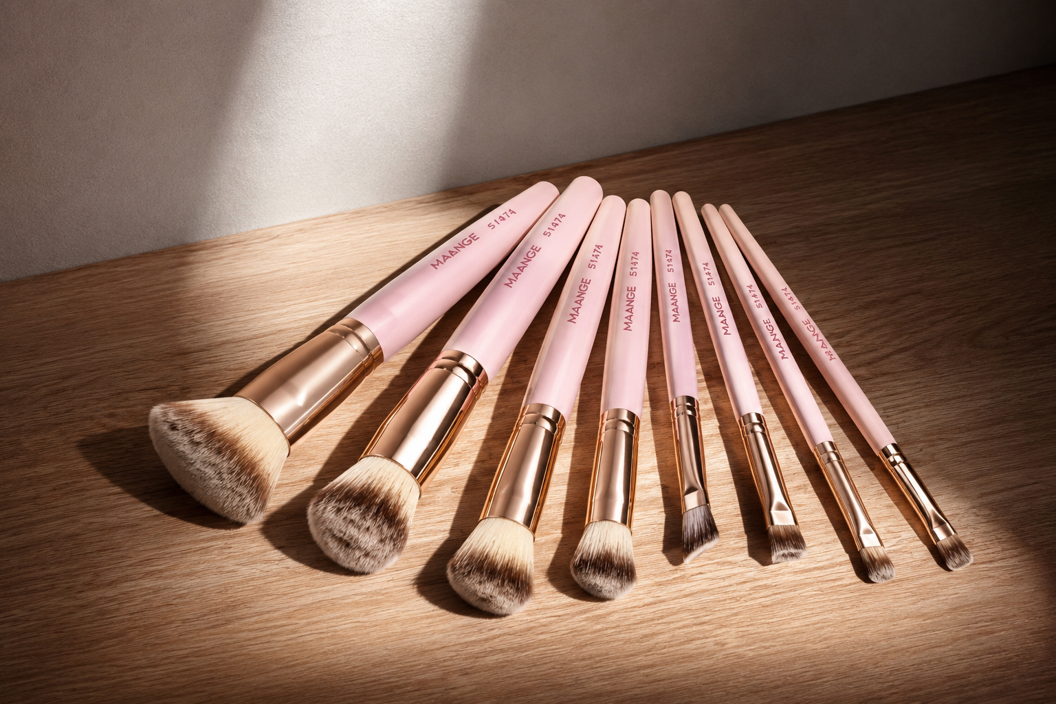 MAANGE 7-Piece Makeup Brush Set-Beauty Brush Set