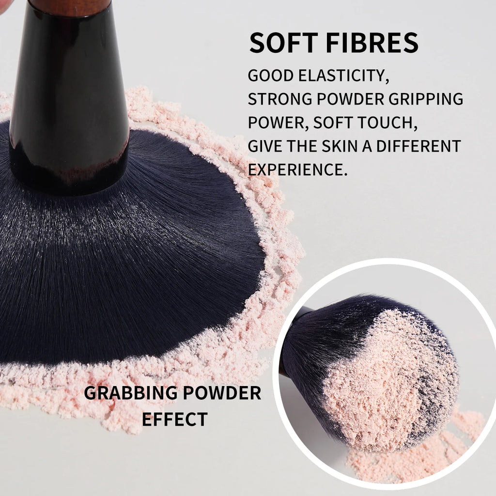 Maange Professional Powder & Blush Makeup Brush | Soft Dense Bristles