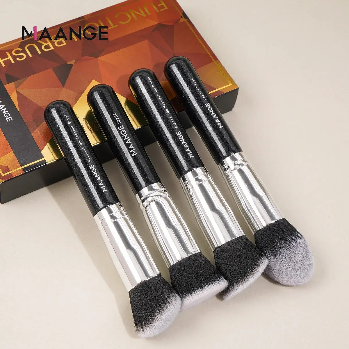 MAANGE 4-Piece Makeup Brush