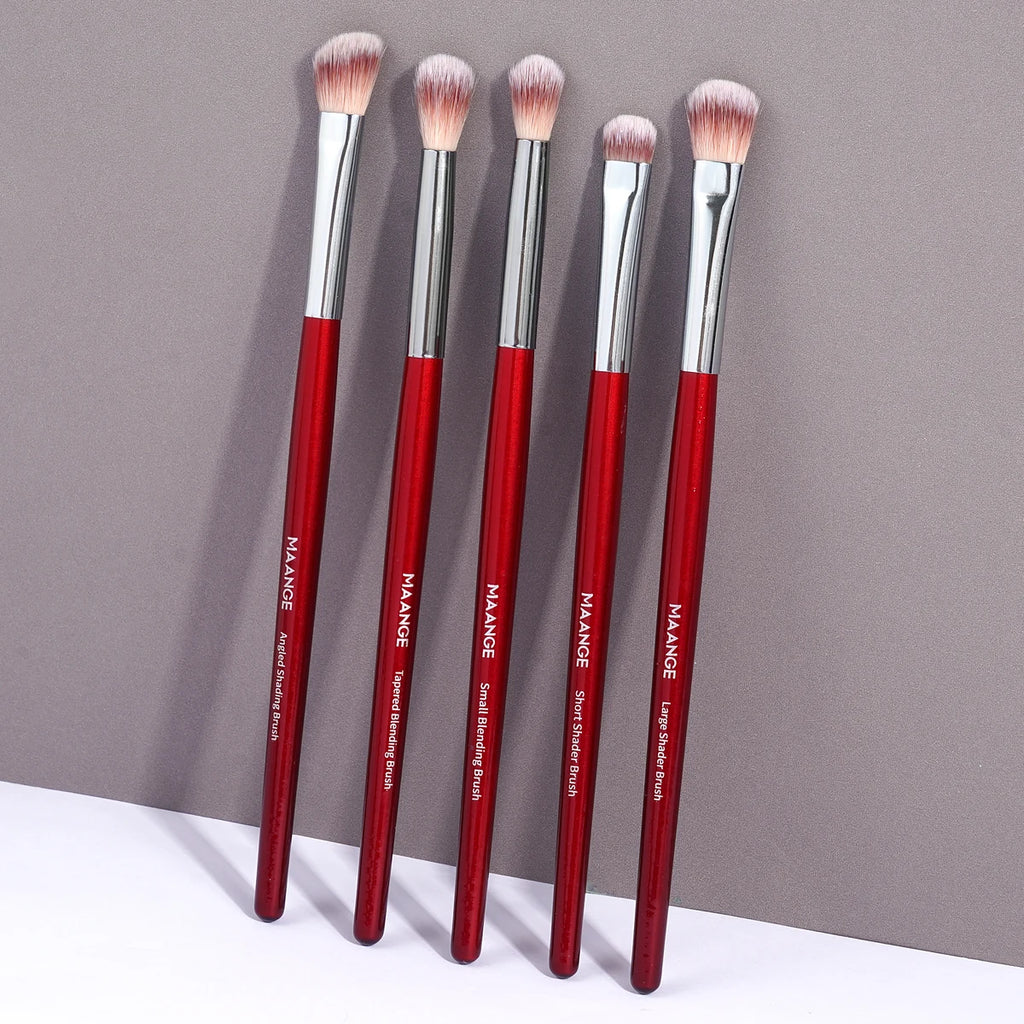 Maange 5-Piece Eye Makeup Brush Set | Soft Precision Brushes for Eyes & Concealer