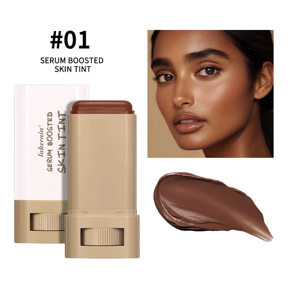 Skin Tint Stick – Waterproof Nourishing Tinted Serum Foundation & Face Contour