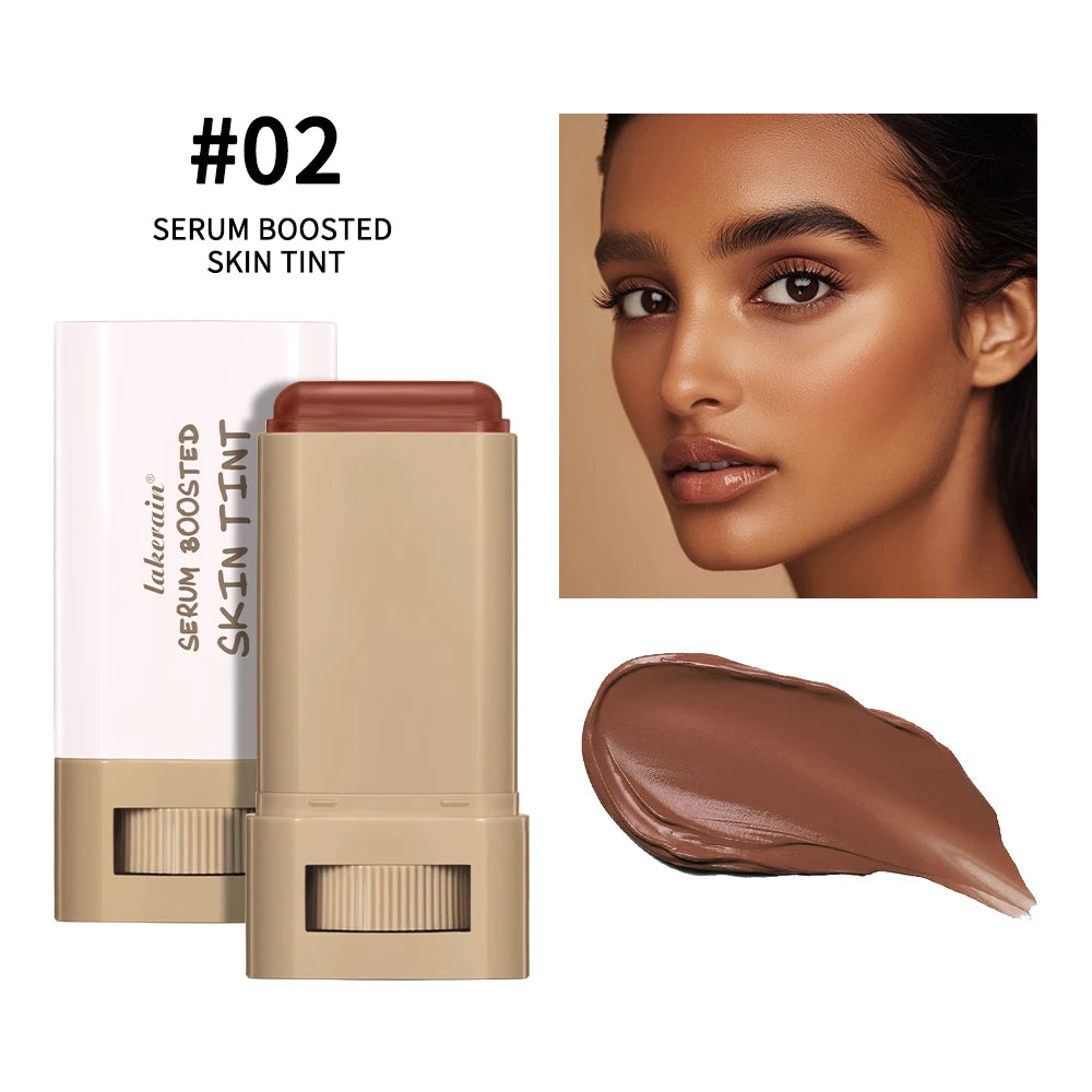 Skin Tint Stick – Waterproof Nourishing Tinted Serum Foundation & Face Contour
