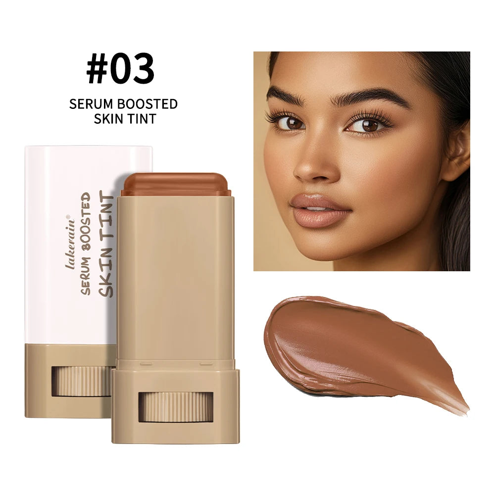 Skin Tint Stick – Waterproof Nourishing Tinted Serum Foundation & Face Contour
