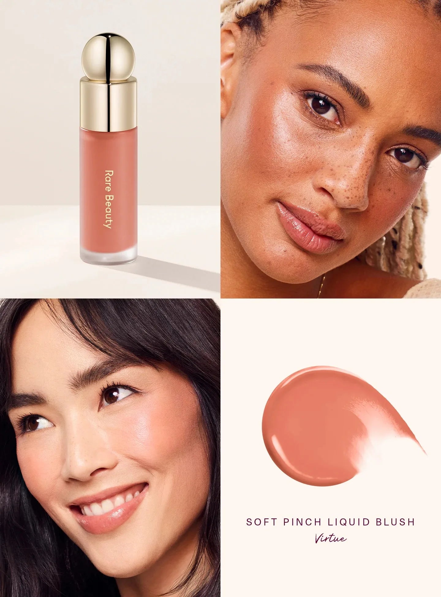 Rare Beauty Soft Pinch Tinted Lip Oil Stain – Lip Gloss & Liquid Blush Makeup