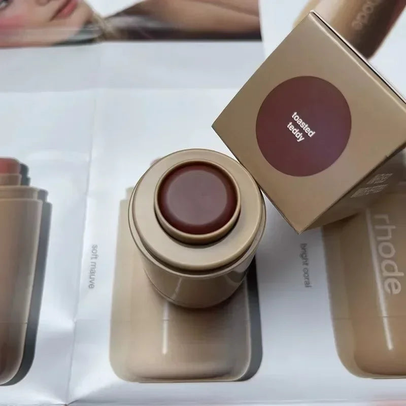 RHODE Pocket Blush Lip & Cheek Stick – Hydrating Cream Blush, Natural Rouge & Lip Color