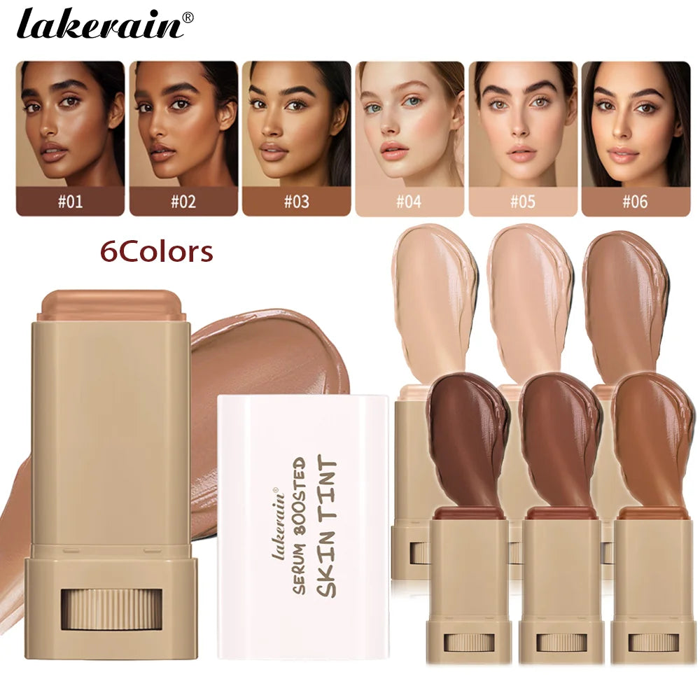 Skin Tint Stick – Waterproof Nourishing Tinted Serum Foundation & Face Contour