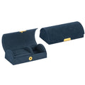Arched Portable Jewelry Storage Box – Velvet Travel Jewelry Organizer Case