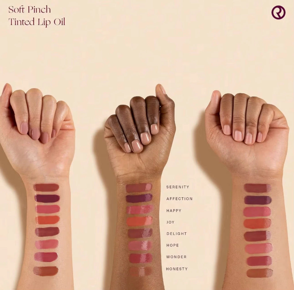 Rare Beauty Soft Pinch Tinted Lip Oil Stain – Lip Gloss & Liquid Blush Makeup