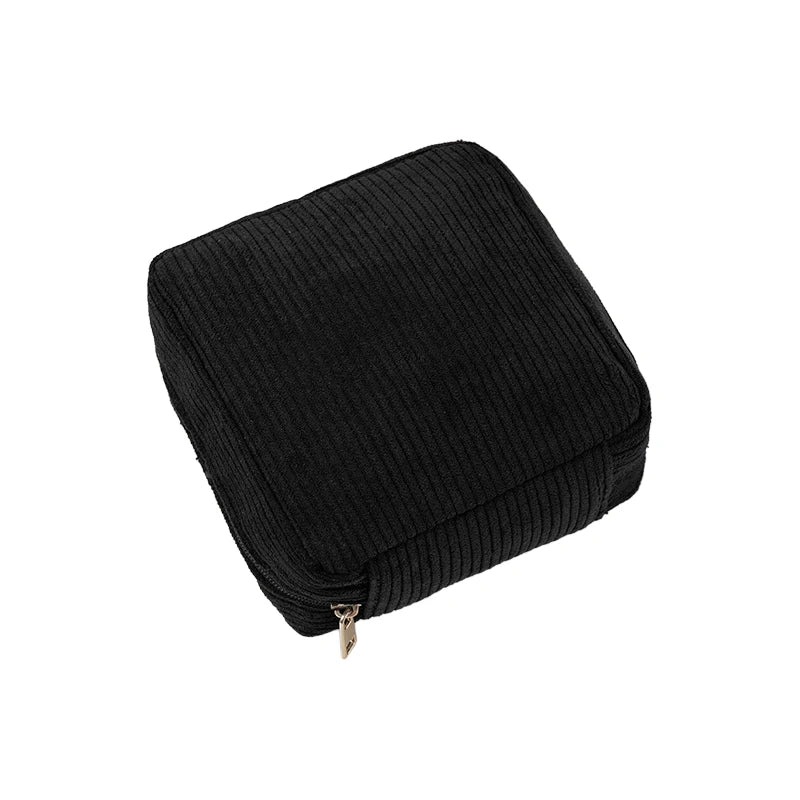 Portable Mini Makeup & Sanitary Napkin Organizer Bag – Travel Storage Pouch
