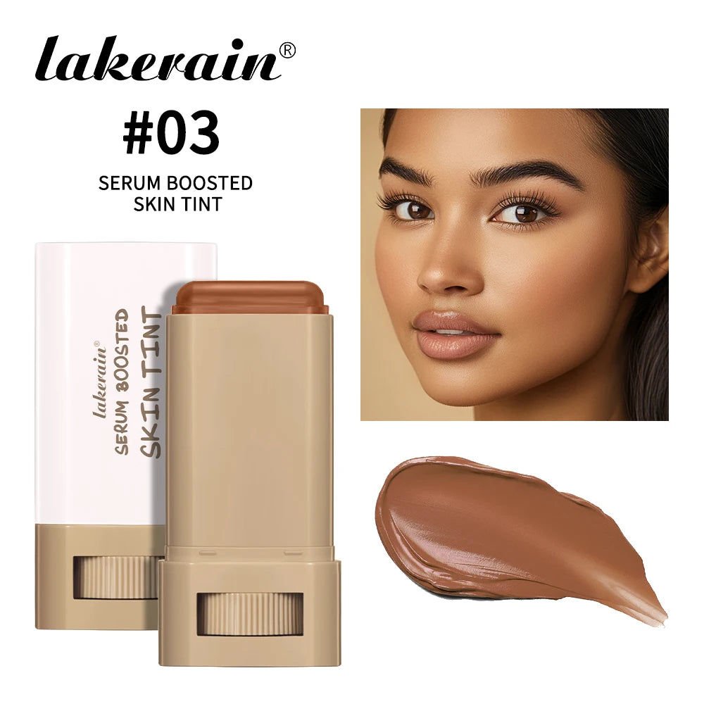 Skin Tint Stick – Waterproof Nourishing Tinted Serum Foundation & Face Contour