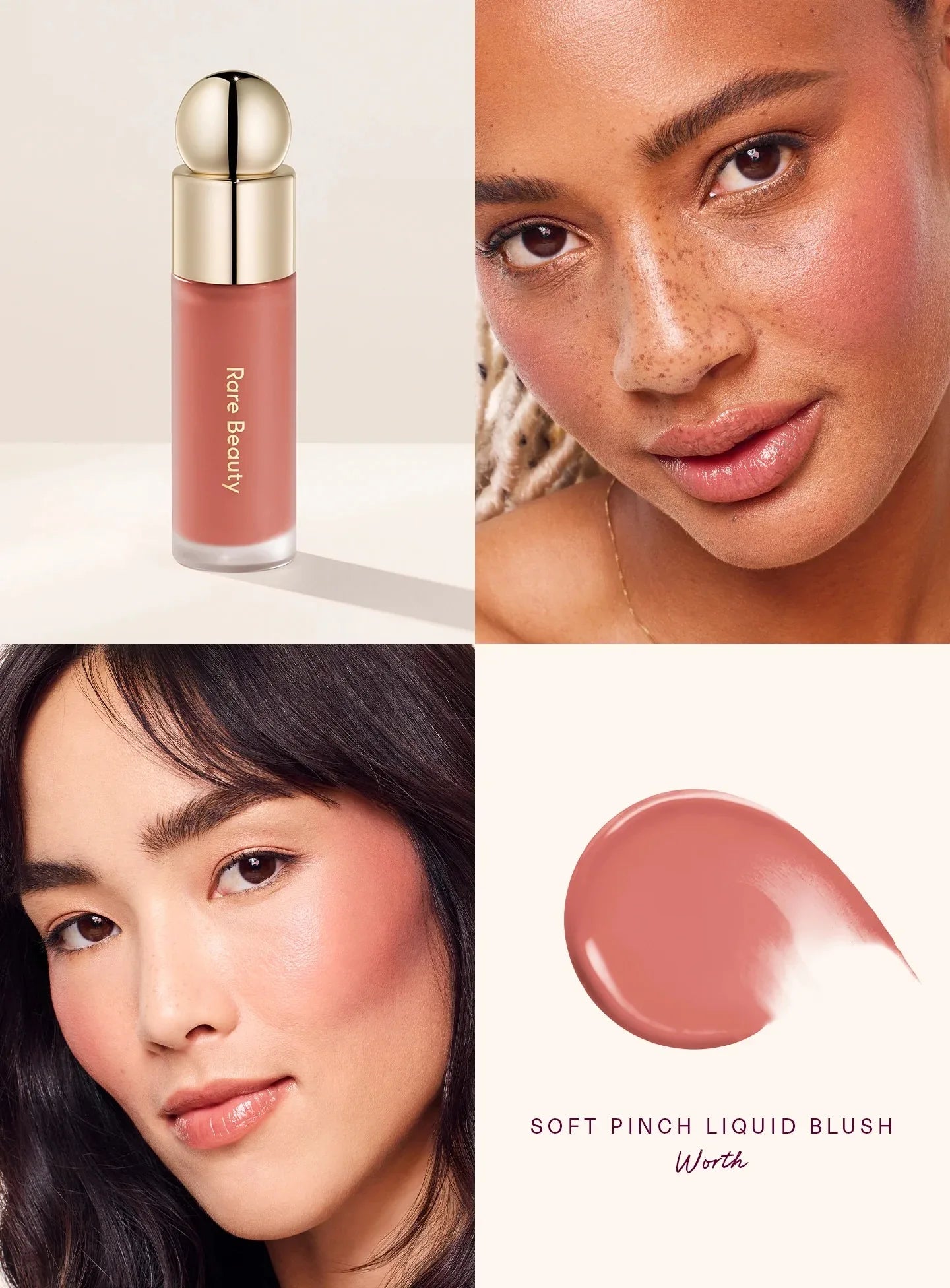 Rare Beauty Soft Pinch Tinted Lip Oil Stain – Lip Gloss & Liquid Blush Makeup