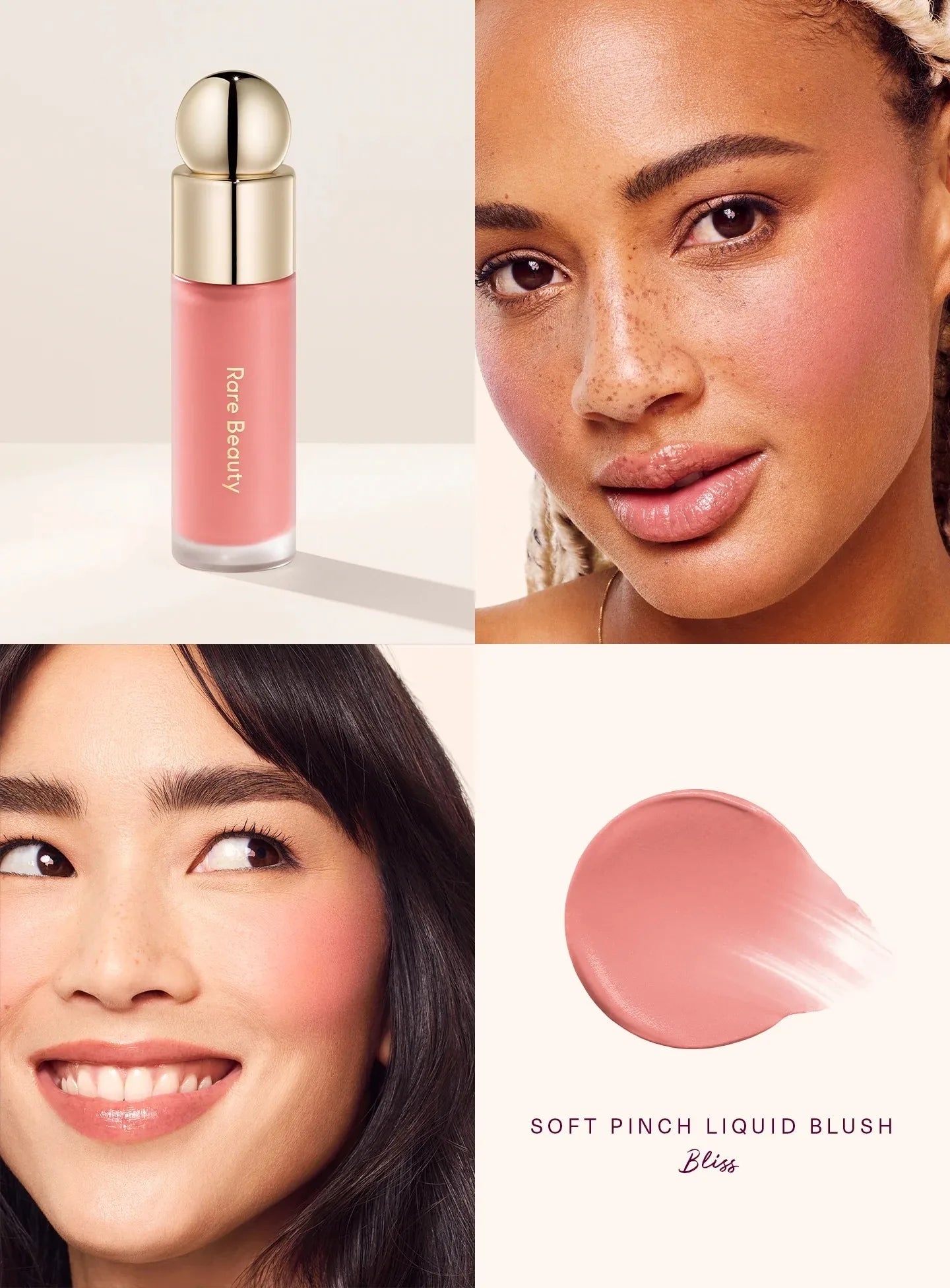 Rare Beauty Soft Pinch Tinted Lip Oil Stain – Lip Gloss & Liquid Blush Makeup