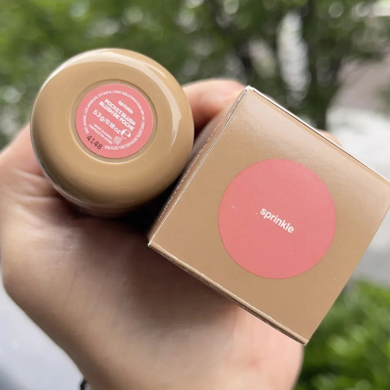 RHODE Pocket Blush Lip & Cheek Stick – Hydrating Cream Blush, Natural Rouge & Lip Color