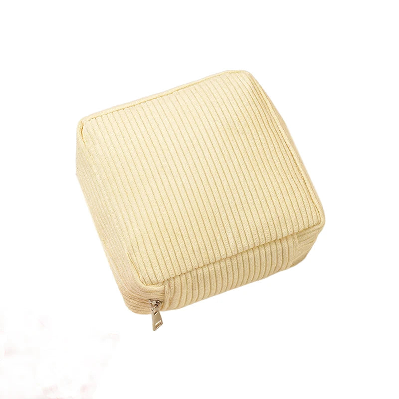 Portable Mini Makeup & Sanitary Napkin Organizer Bag – Travel Storage Pouch