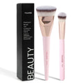 Maange 2-Piece Angled Foundation & Concealer Makeup Brush