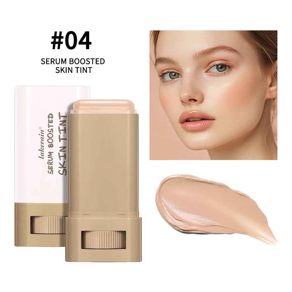 Skin Tint Stick – Waterproof Nourishing Tinted Serum Foundation & Face Contour