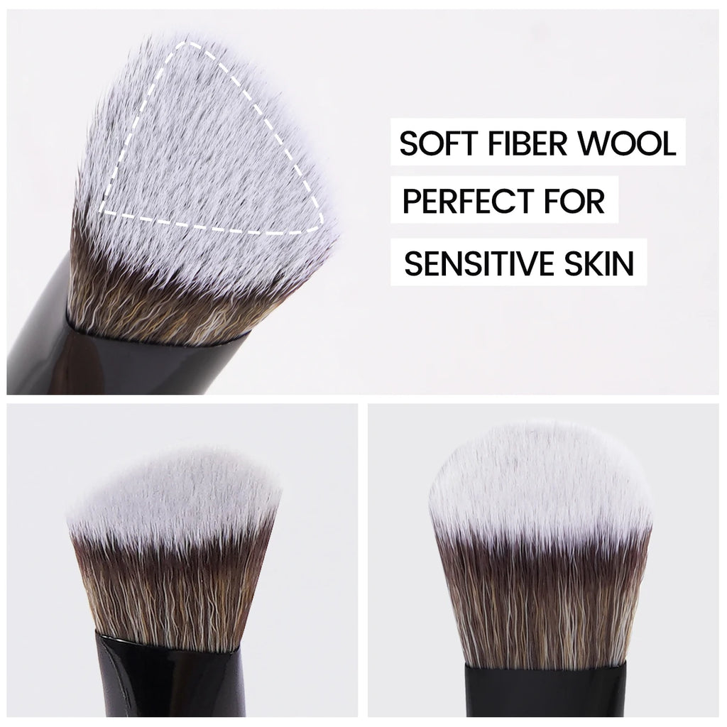 Maange 4-Piece Professional Makeup Brush Set | Foundation, Contour & Blending Brushes