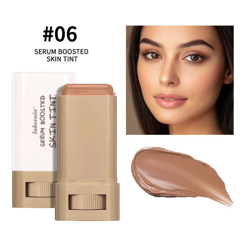 Skin Tint Stick – Waterproof Nourishing Tinted Serum Foundation & Face Contour