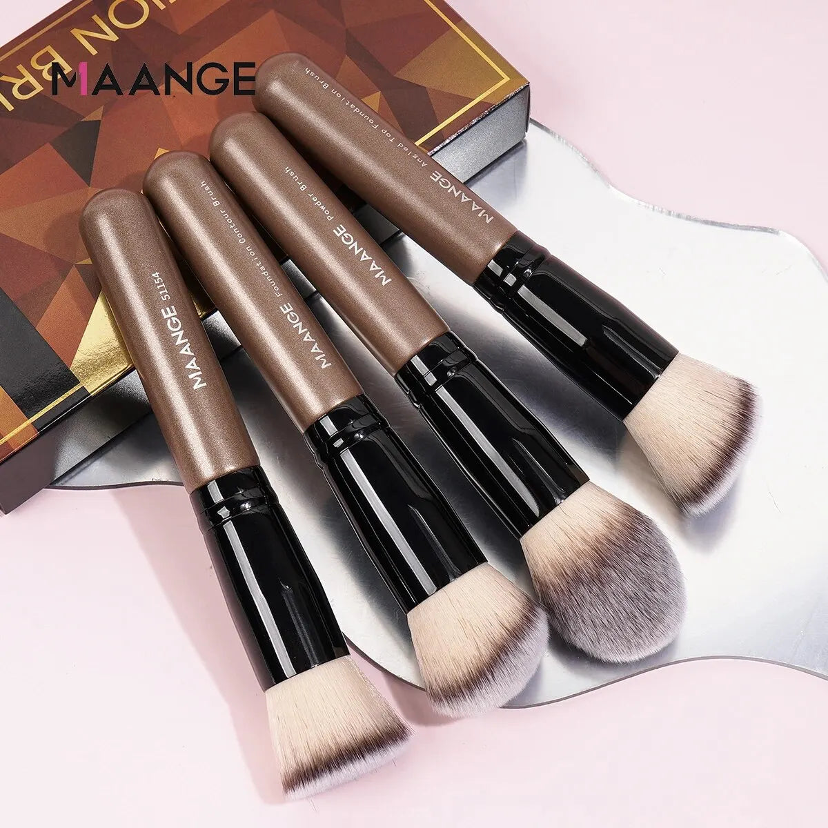 MAANGE 4-Piece Makeup Brush