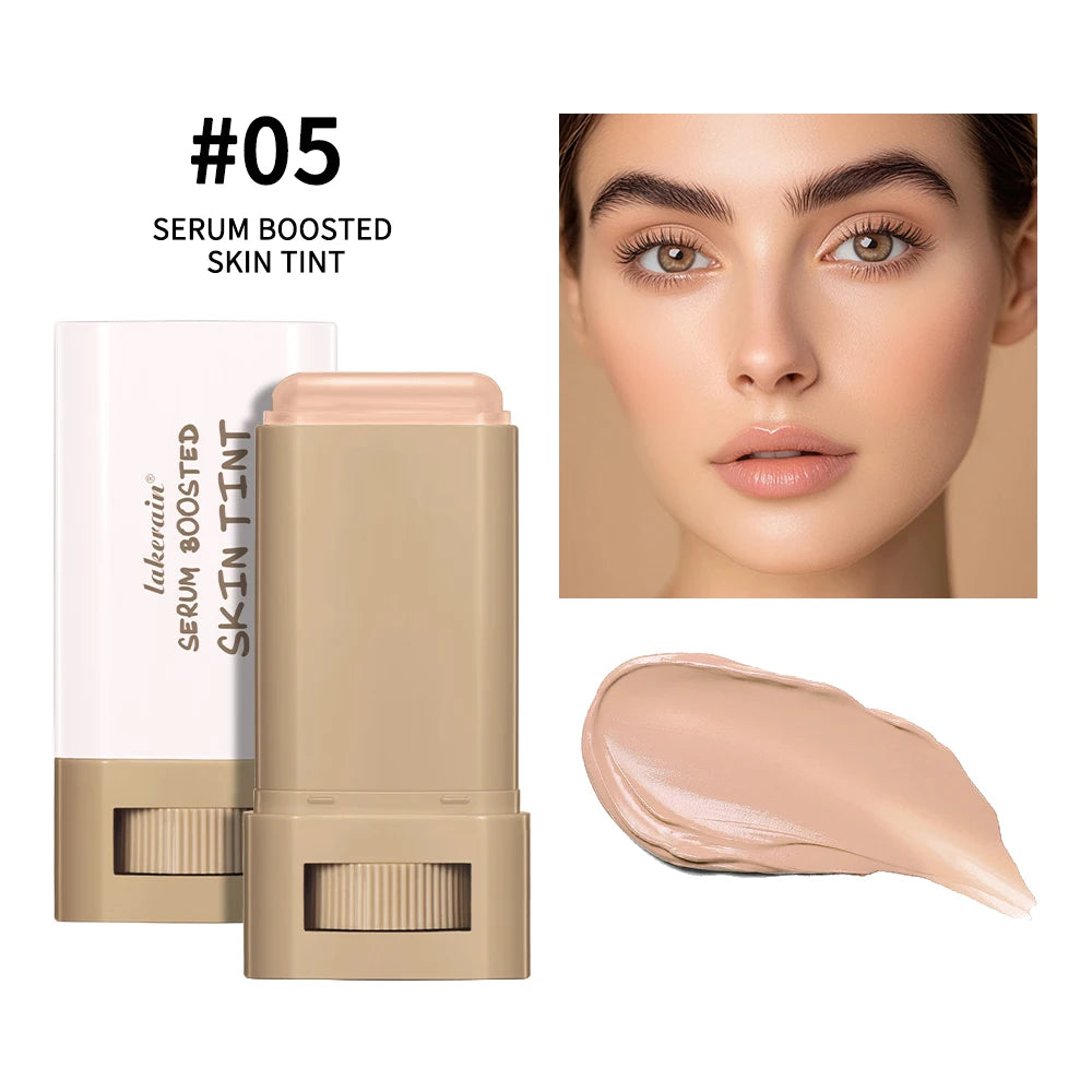Skin Tint Stick – Waterproof Nourishing Tinted Serum Foundation & Face Contour