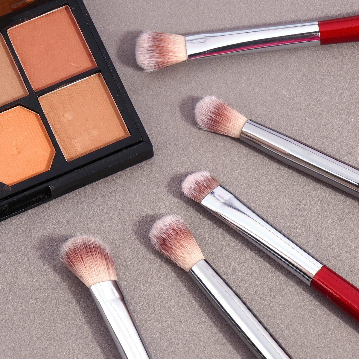 Maange 5-Piece Eye Makeup Brush Set | Soft Precision Brushes for Eyes & Concealer