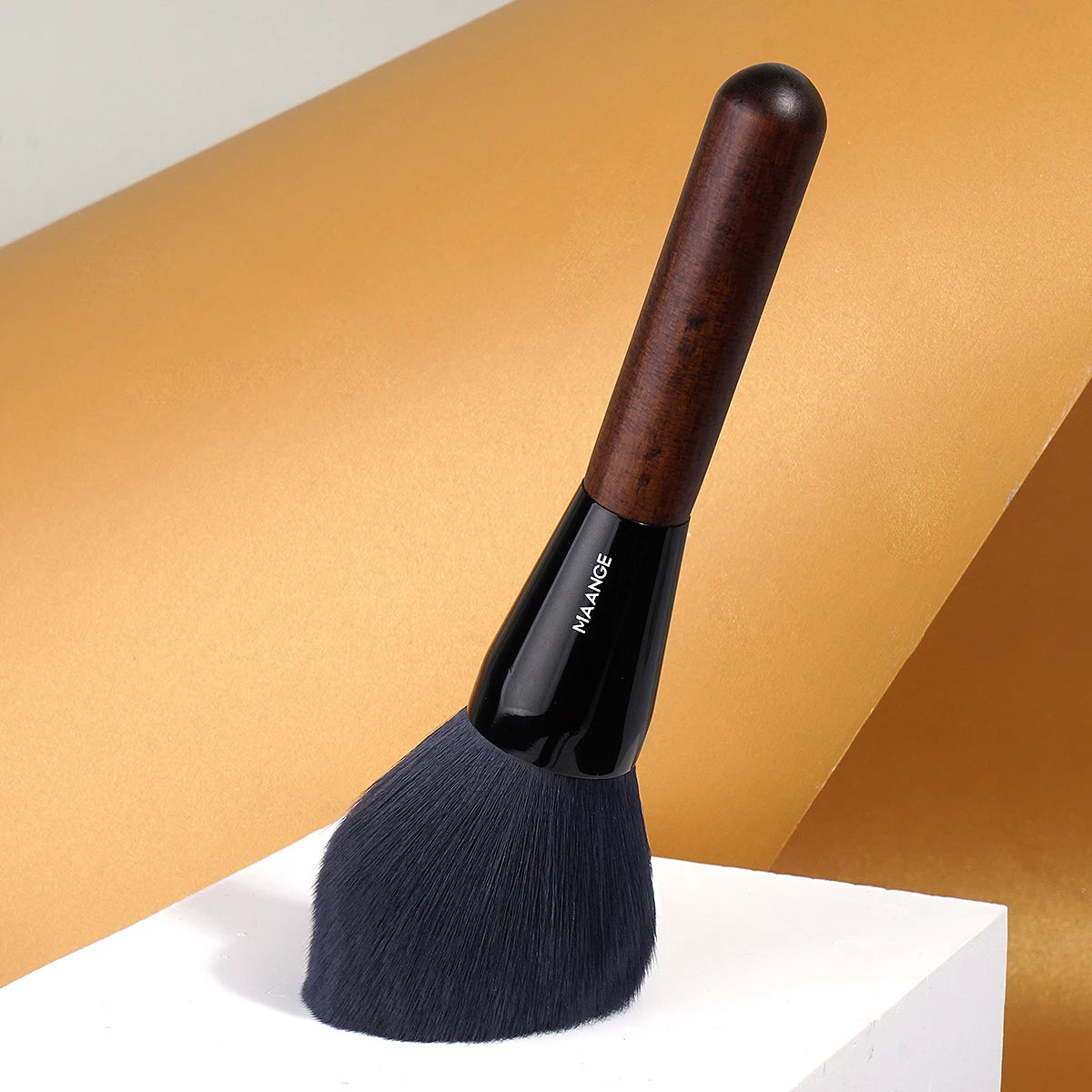 Maange Professional Powder & Blush Makeup Brush | Soft Dense Bristles